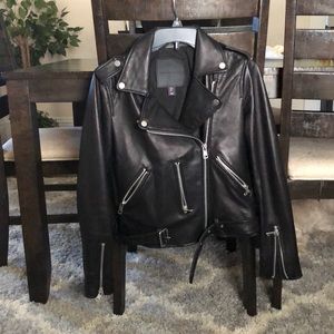 Amaryllis leather jacket